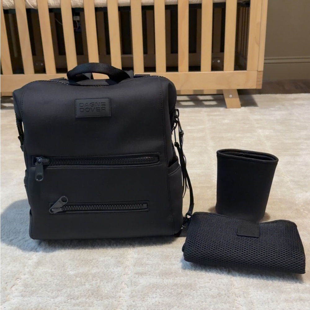 Dagne Dover Black diaper bag
